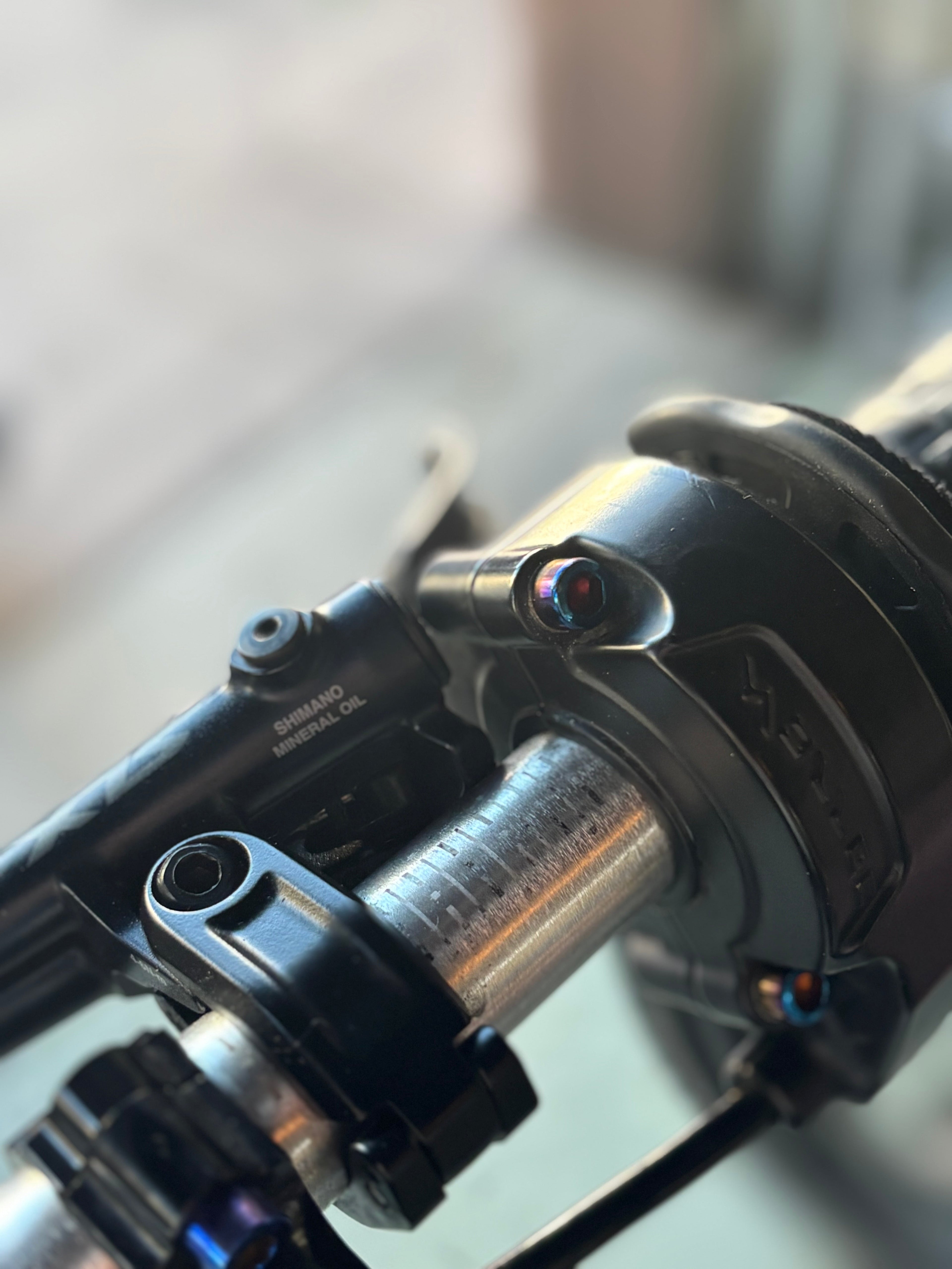 Surron throttle titanium