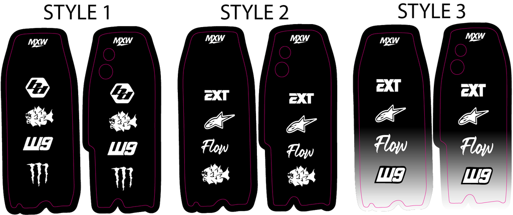Tuttio Soliel 01 Fork Guard Decals