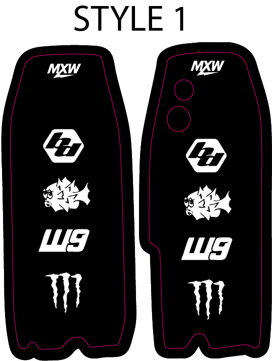 Tuttio Soliel 01 Fork Guard Decals