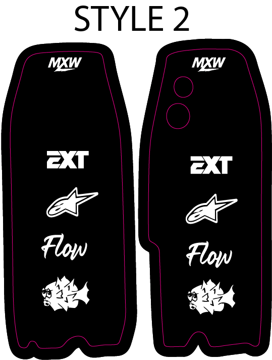 Tuttio Soliel 01 Fork Guard Decals