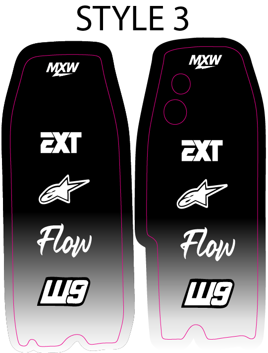 Tuttio Soliel 01 Fork Guard Decals