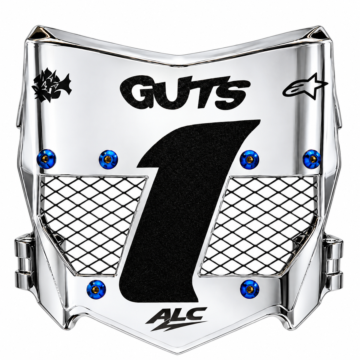 "Chrome Out" Vented Plate