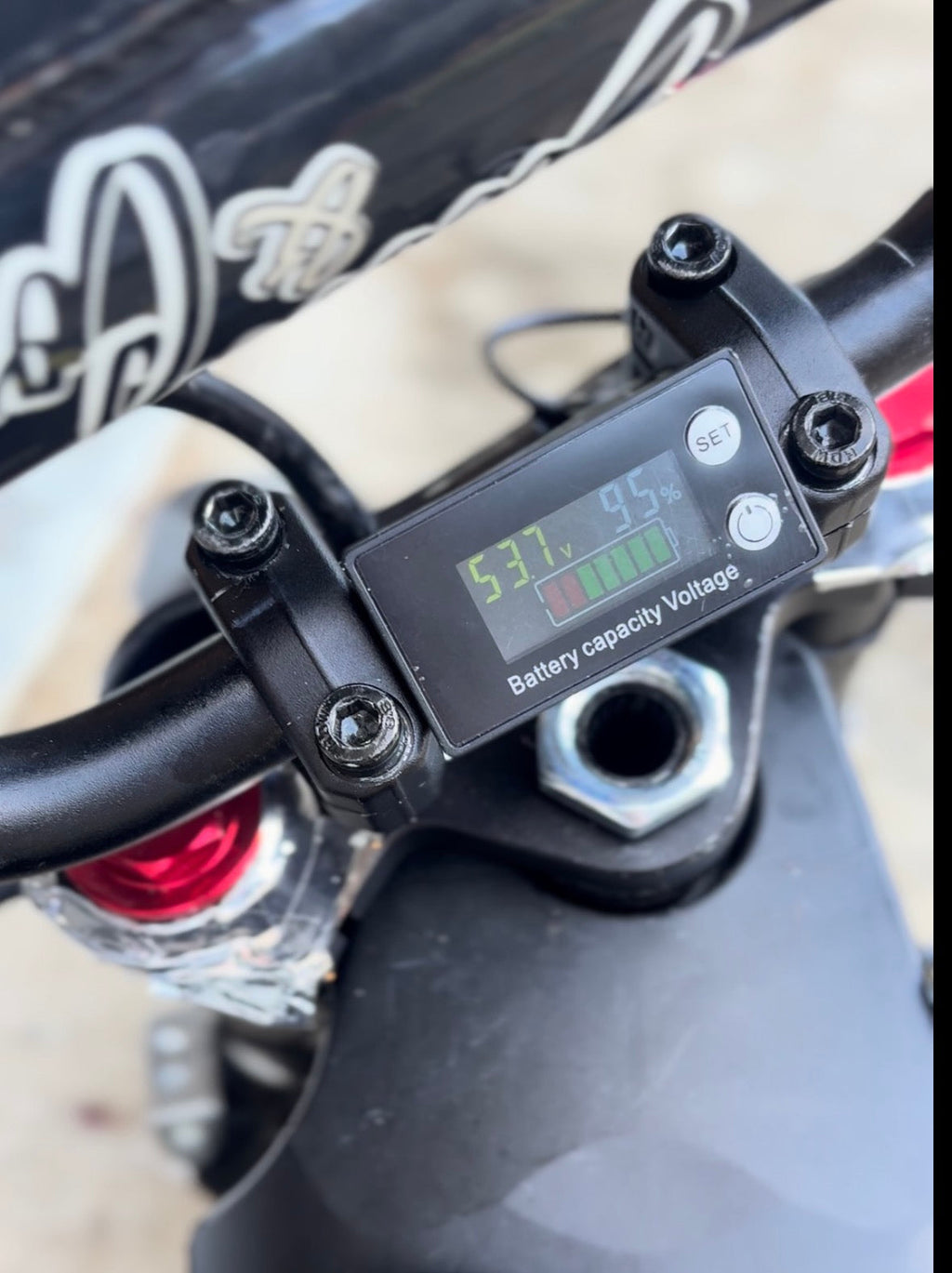 Tuttio/yozma/heybike fits all emotos battery percentage display
