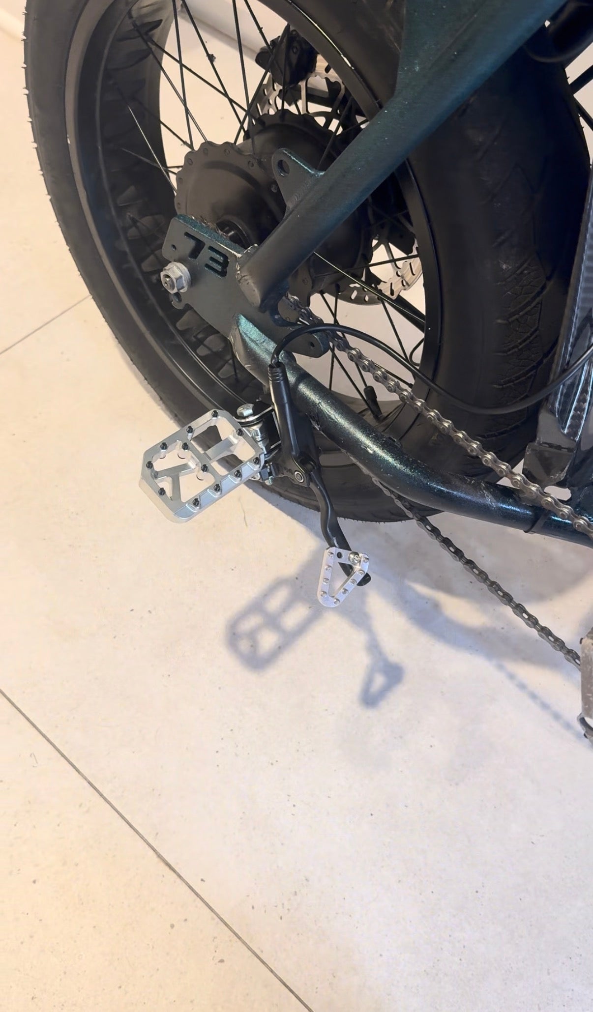 Super 73 style Foot Brake Kit - MT-200 (for most e-bikes)