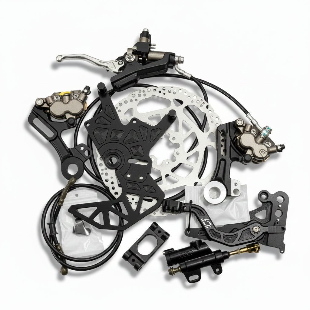 Foot & Hand Ultra Bee Brake Kit For Surron LBX/S, Talaria, 79-Bike, Ventus