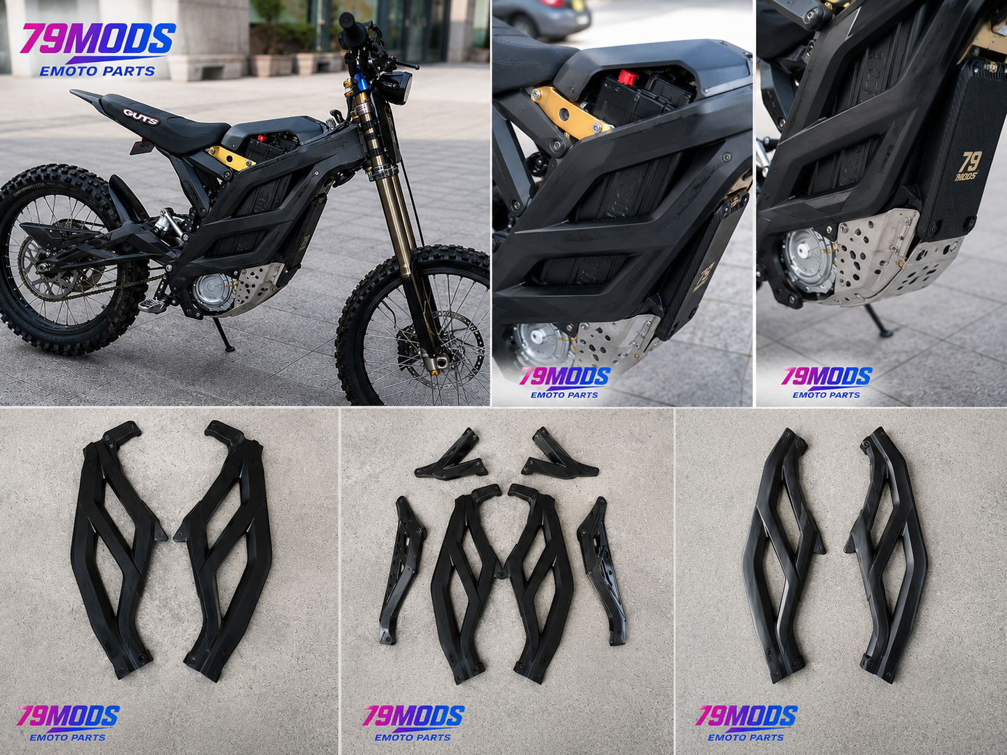 (PRE ORDER) 79Bike/Ventus Frame Guards (Pro/Lite/GT) 4-8 days