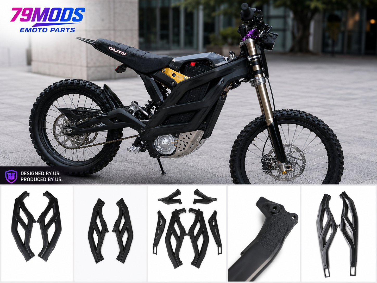 (PRE ORDER) 79Bike/Ventus Frame Guards (Pro/Lite/GT) 4-8 days