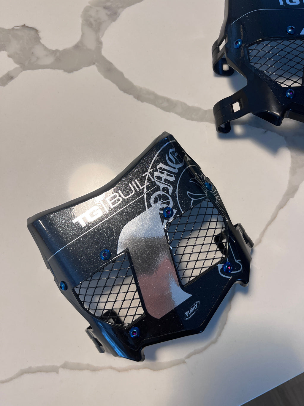 *Chrome Hearts* Real Titanium Vented Plate