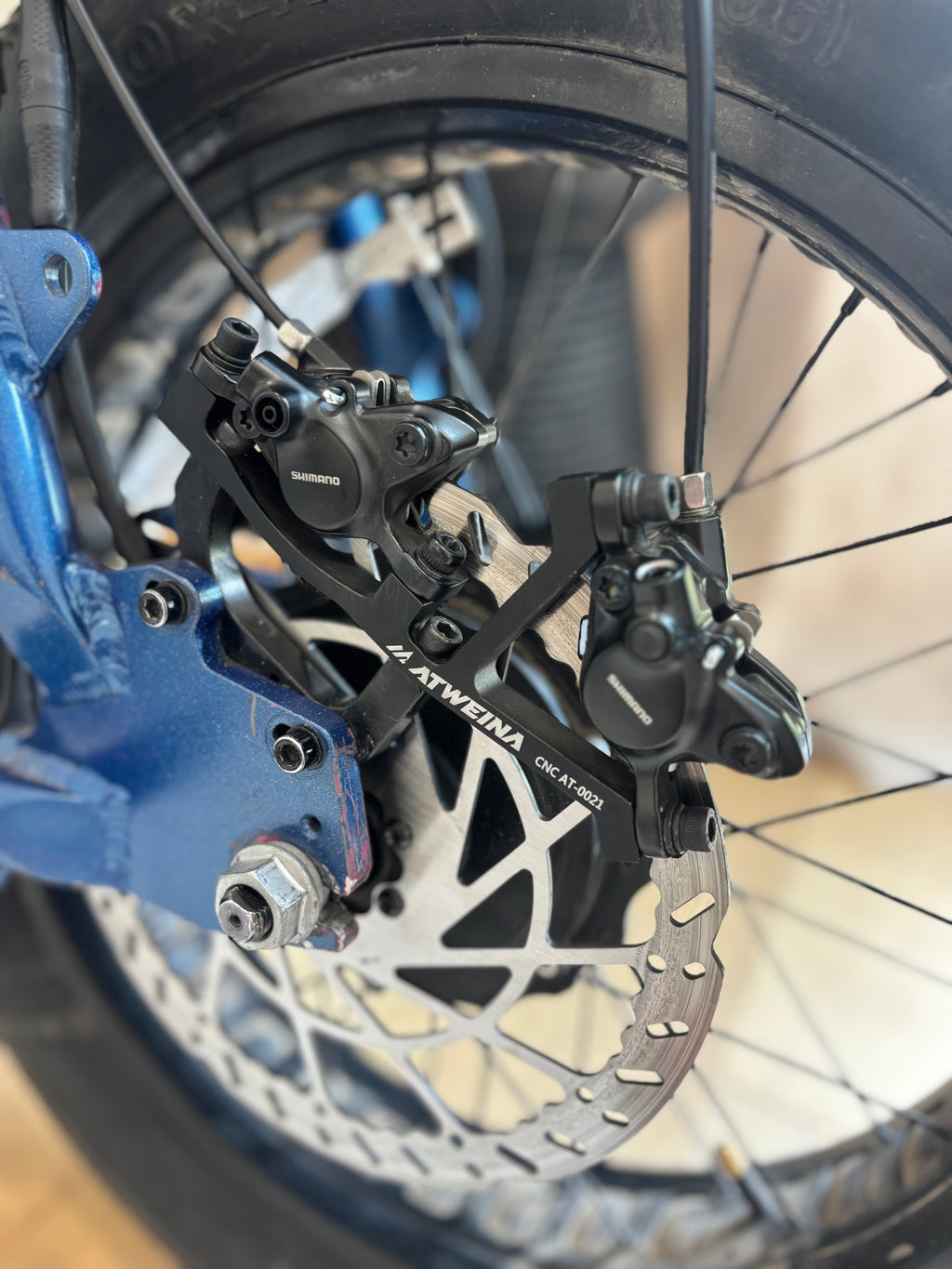 Super 73 style Foot Brake Kit - MT-200 (for most e-bikes)