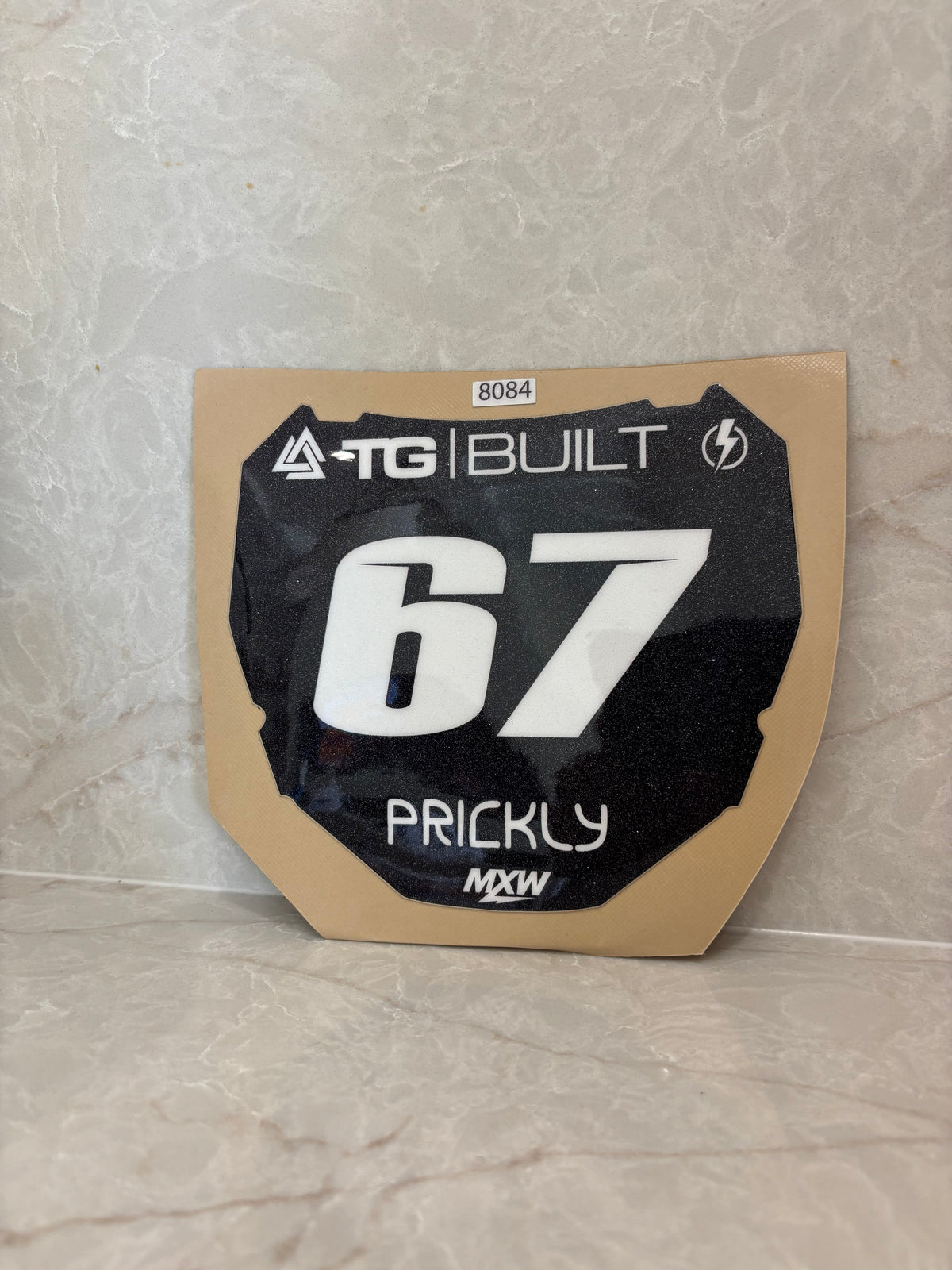 ODI plate decal (sparkle)