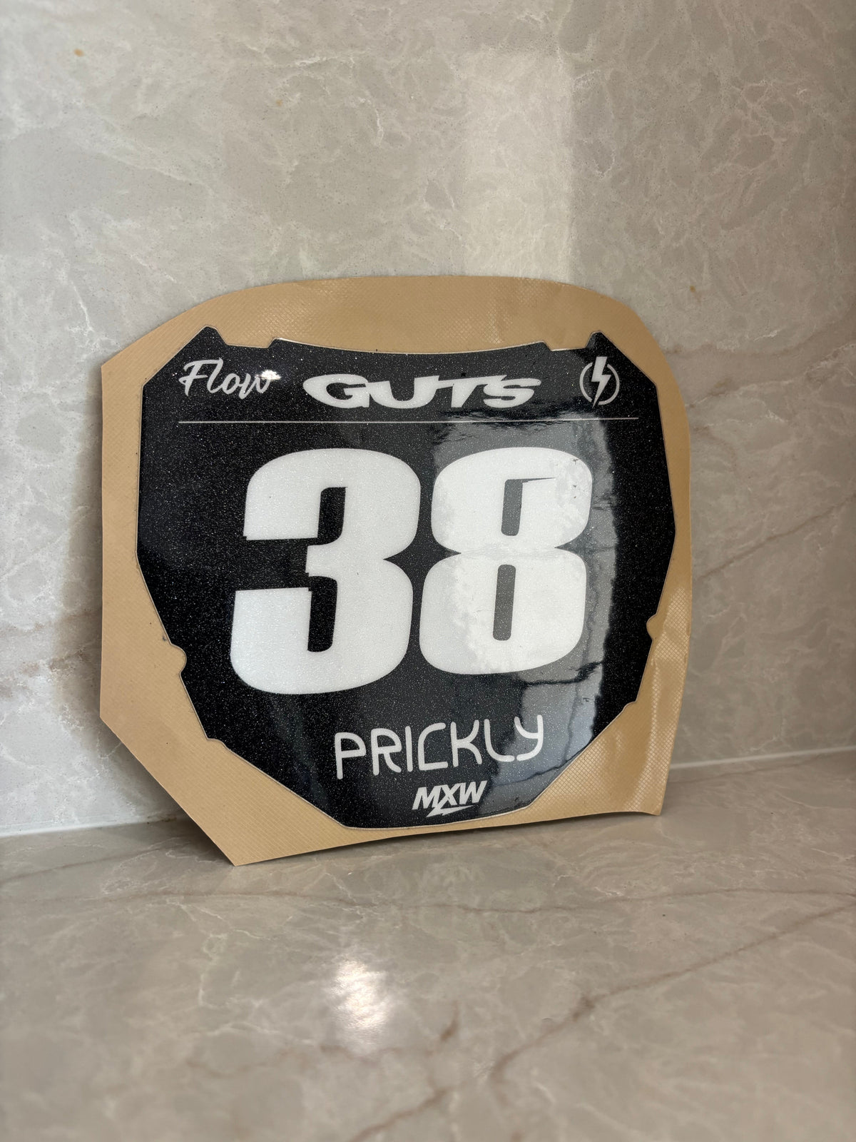 ODI plate decal (sparkle)
