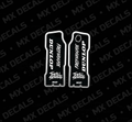 Rawr Mantis 72v Fork Guard Decals