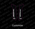 Eride Pro (SS 2.0) Fork Gaurd Decals