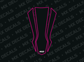 Eride Pro (2.0 & 3.0) Front Fender Decal