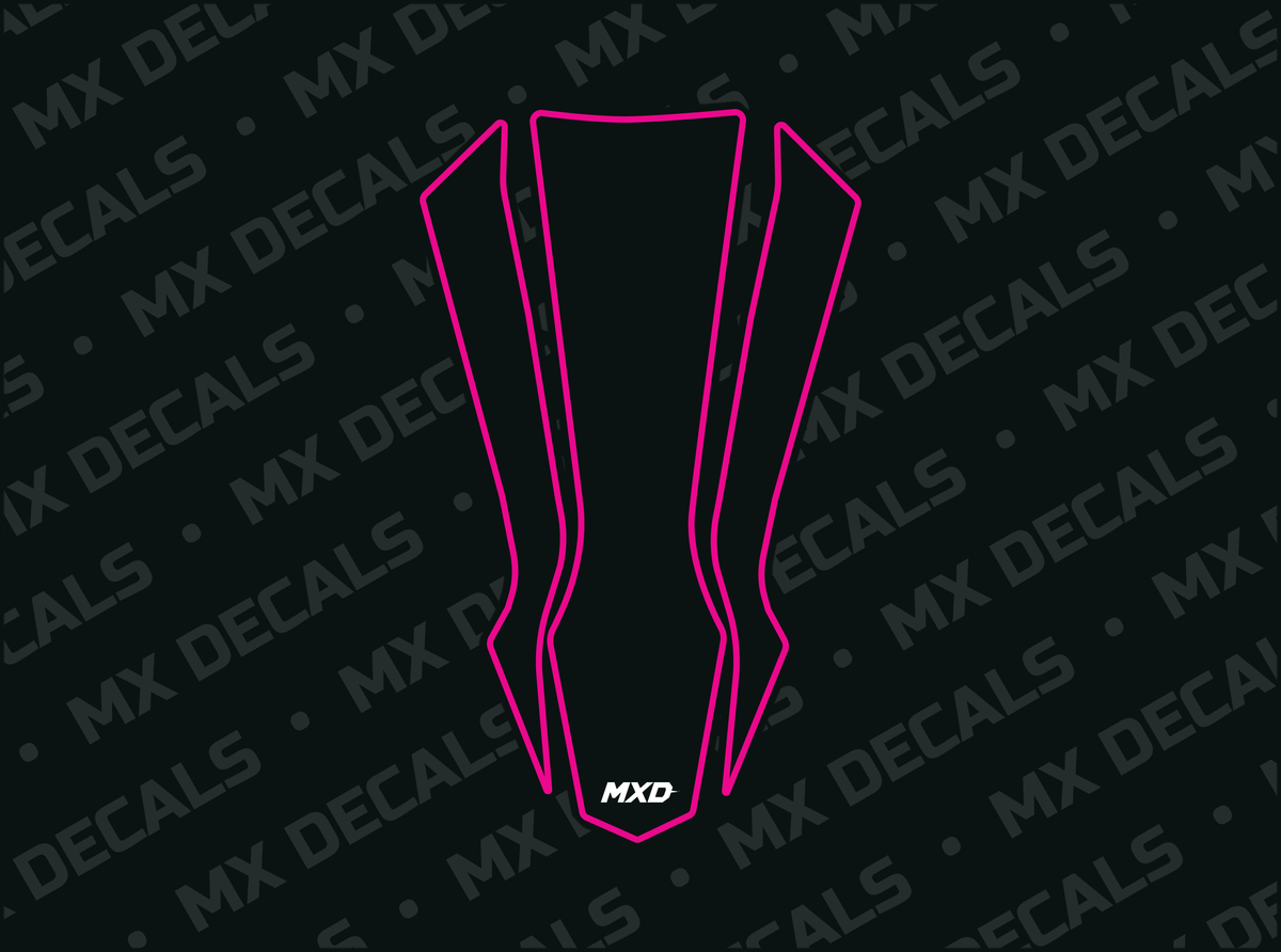Eride Pro (2.0 & 3.0) Front Fender Decal