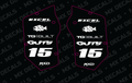 Freego X2 Side Panel Battery Decals