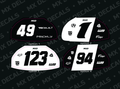 Kukirin G4 Plate Decals
