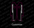 RFLOXA Fork Guard Decals