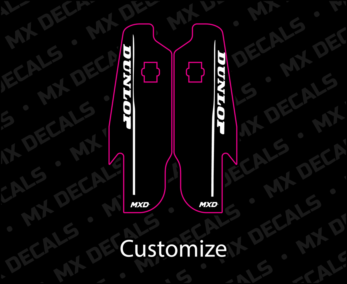 RFLOXA Fork Guard Decals