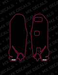Ultra Bee Fork Guard Decals